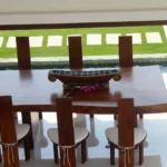 Meja Makan Kayu Trembesi