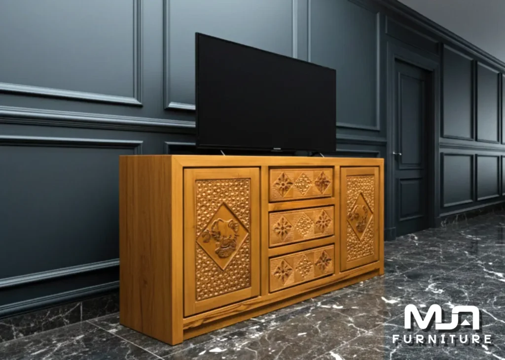 Model Bufet Minimalis Jati Jepara Asli Elegan Kokoh Bisa Custom