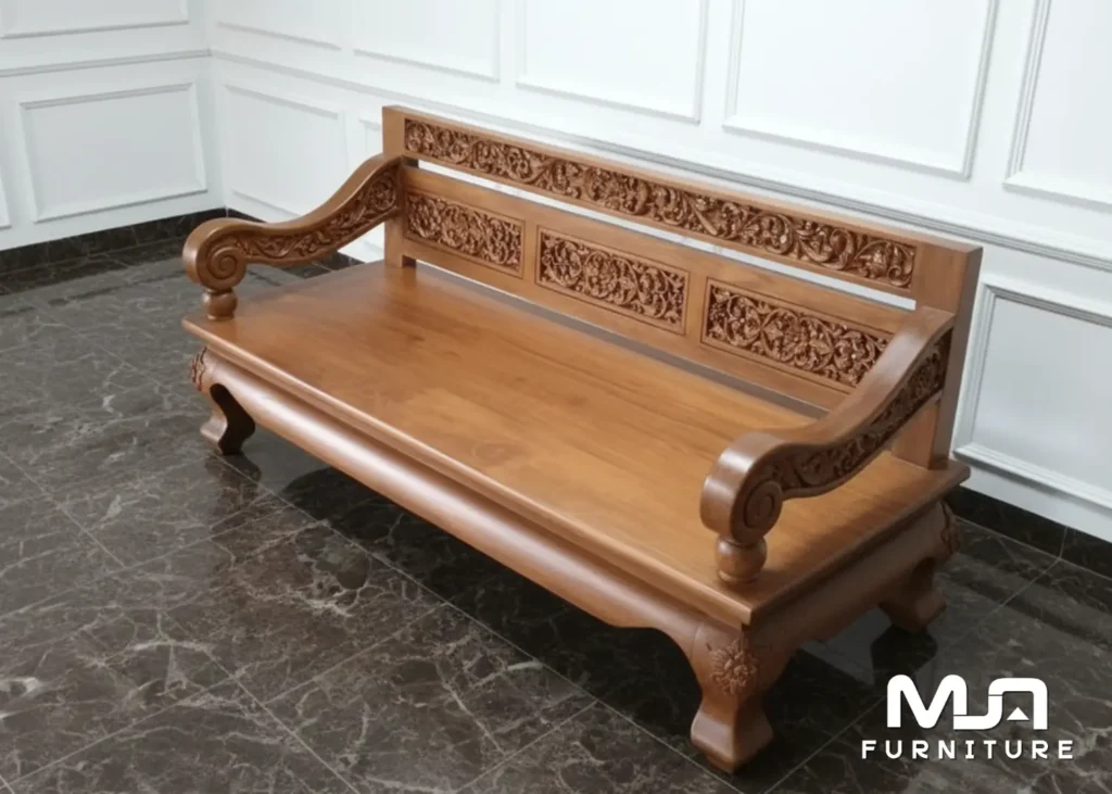 Bale Bale Bangku Jati Solid Jepara