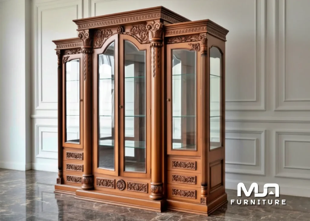 Almari Kaca Hias Klasik Jepara Lemari Pajangan Jati Terbaru, Bufet Lemari Hias, Lemari Hias Kaca, Lemari Hias Kayu Jati, Lemari Hias Klasik, Lemari Hias Mewah, Lemari Hias Minimalis, Lemari Hias Ruang Tamu, Lemari Hias Sudut, Lemari Hias Terbaru, Lemari Hias TV, Model Lemari Sudut