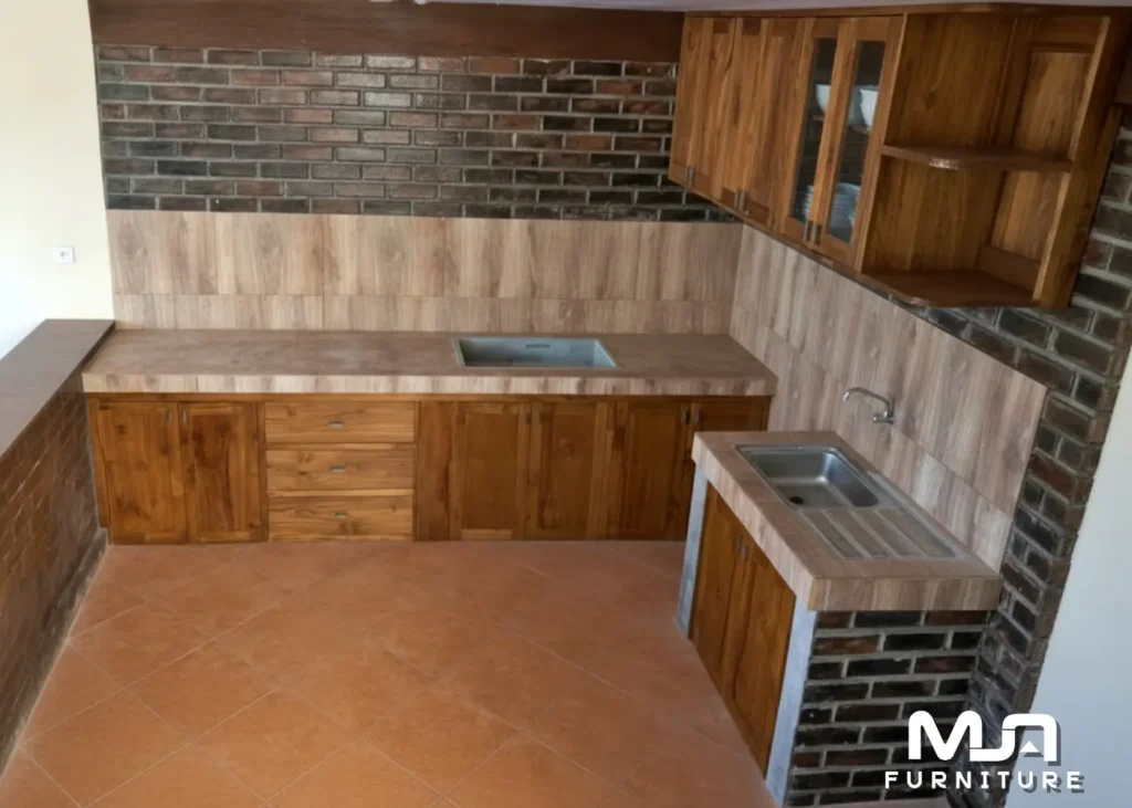 Jasa Inerior Dapur Kabinet Lemari Kitchen Set Minimalis Terbaru Jepara