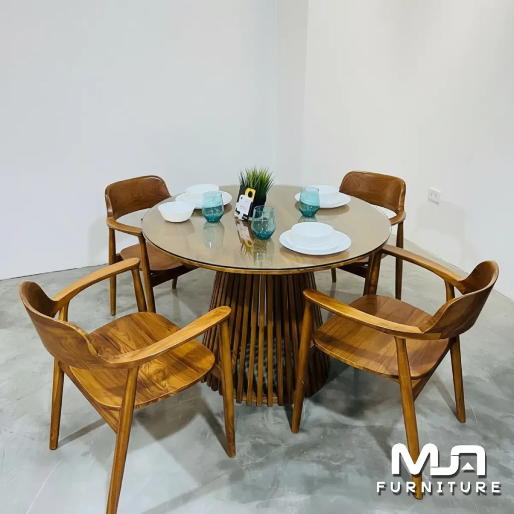 One Set Meja Kursi Cafe Minimalis Modern