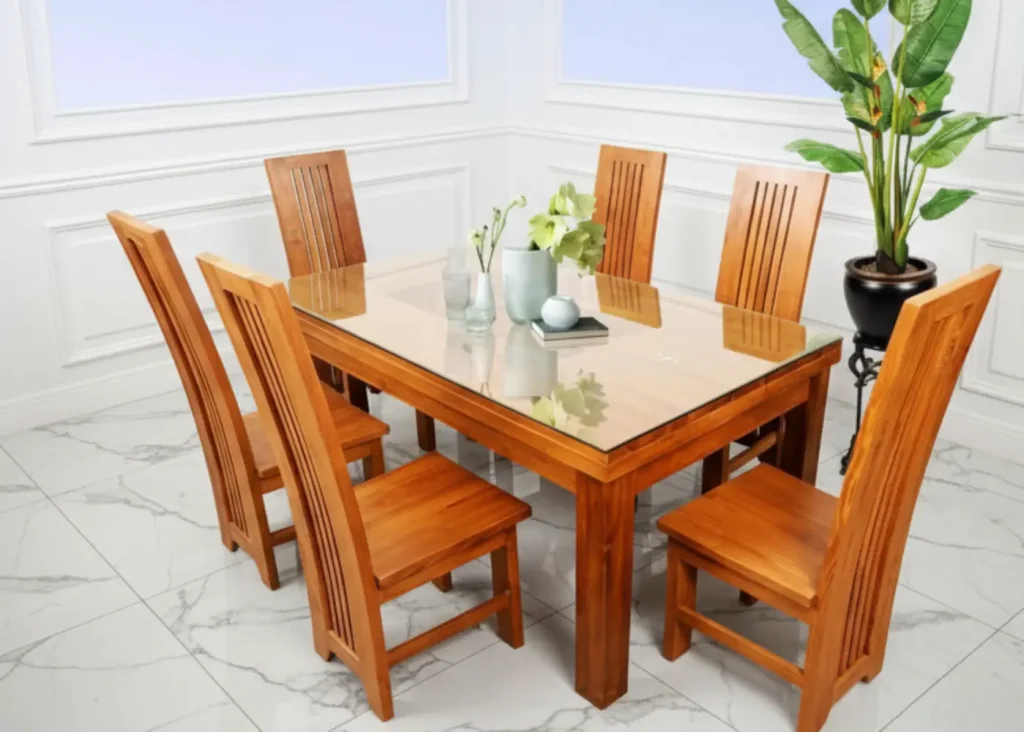 Meja Makan Jati Jepara Minimalis Terbaru