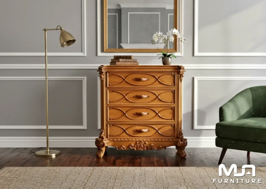 Nakas Ukir Kayu Jati Klasik Minimalis, nakas drawer, nakas jati, nakas jati klasik, nakas ukir, nakas ukir kayu jati, nakas ukir klasik