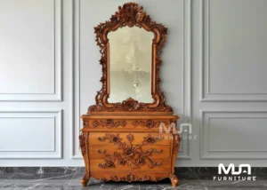 Meja Rias Ukir Klasik