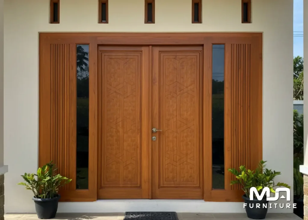 Custom Model Pintu Utama Rumah Mewah Minimalis