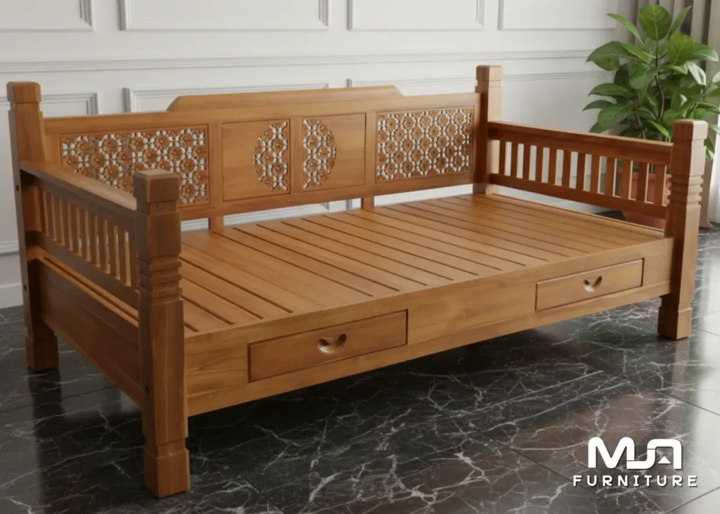 Bangku Bench Bale Bale 2 Meter Kayu Jati Minimalis, Bale Bale Klasik, Bale Bale Jati, Bale Bale Kayu, Bale Bale Minimalis, Kursi Bale Bale,kursi Bale-bale Jati Antik, Bale Bale Minimalis Mewah, Bale Bale Ukir Jepara