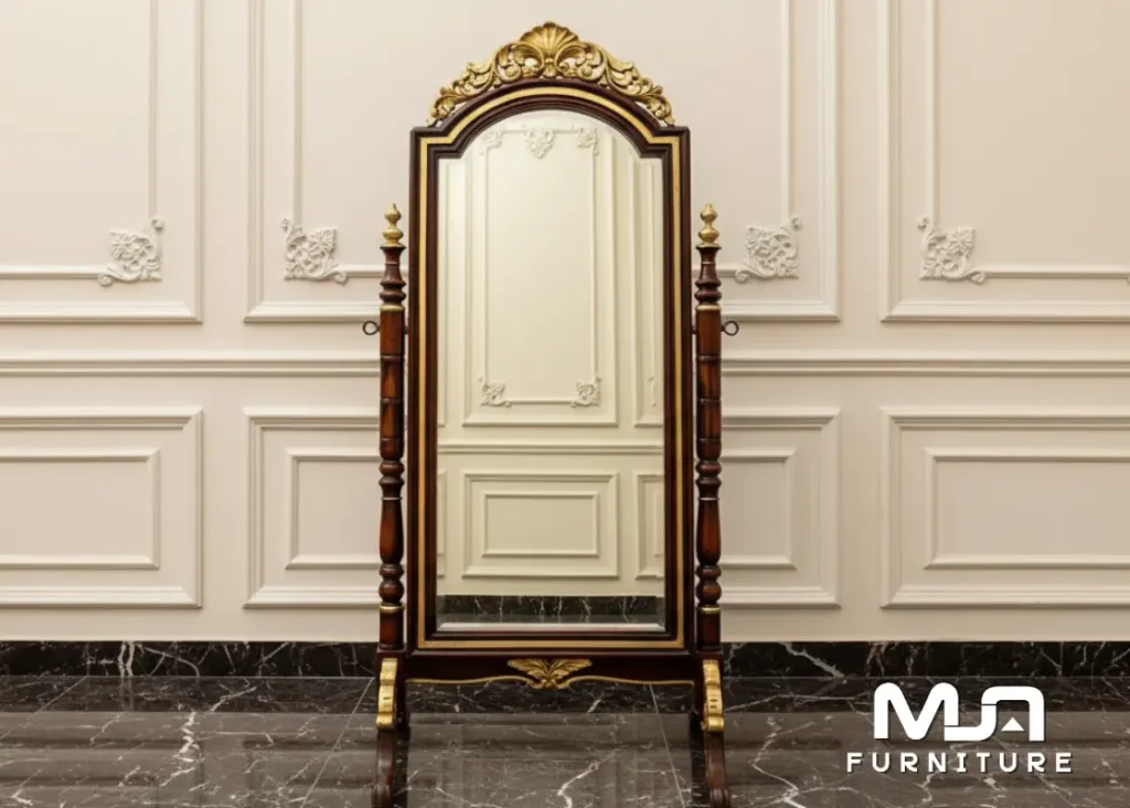 Cermin Hias Jati Klasik Pigura Goyang