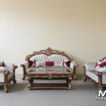 Sofa Kursi Tamu Jati Mewah Elegan Ukiran Jepara Klasik