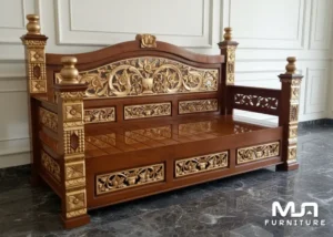 Luxury Bench Classic Daybed Bale Bale Ukiran Jepara