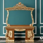 Meja Rias Angola Dressing Mirror Jati Klasik