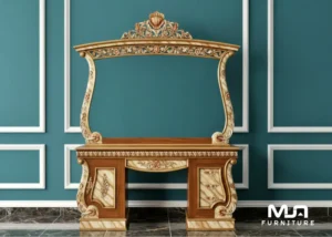 Meja Rias Angola Dressing Mirror Jati Klasik