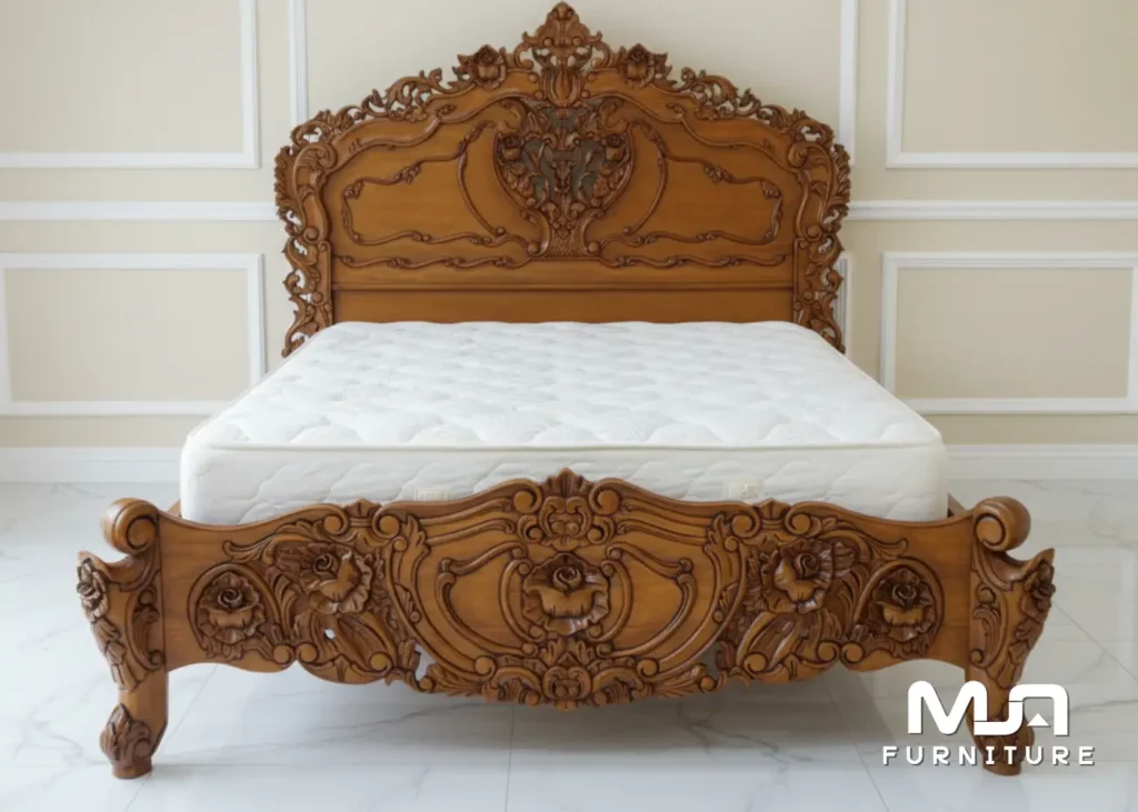 Toko Mebel Tempat Tidur Ukir Jati Jepara Ranjang Pengantin Klasik Dipan Ukiran Mewah Terbaru