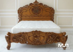 Tempat Tidur Ukir Jati Jepara