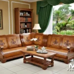 Model Kursi Sudut Ruang Tamu Minimalis