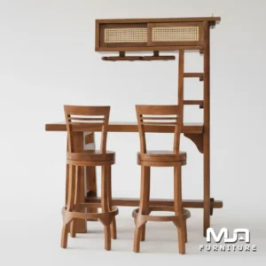 Set Kursi Bar Meja Mini Bar Minimalis Cafe Bogor