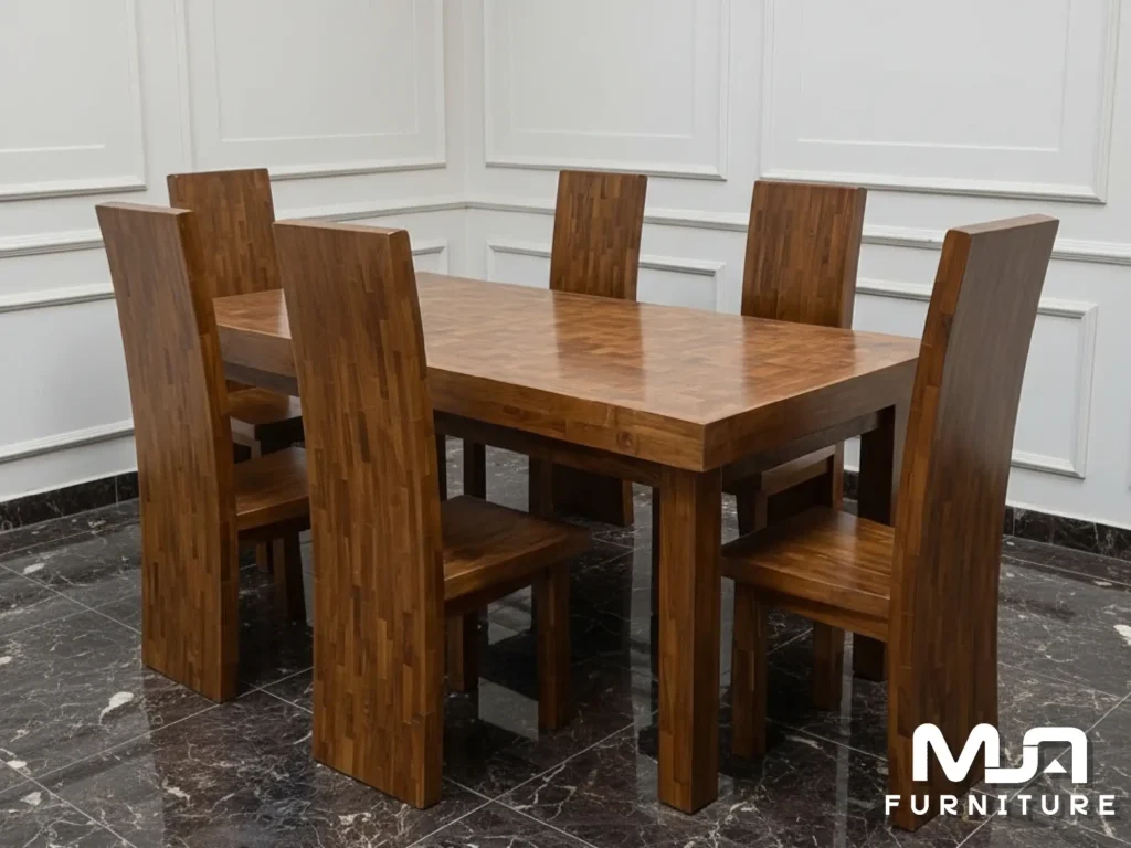 Meja Makan Unik 6 Kursi Dining Chair