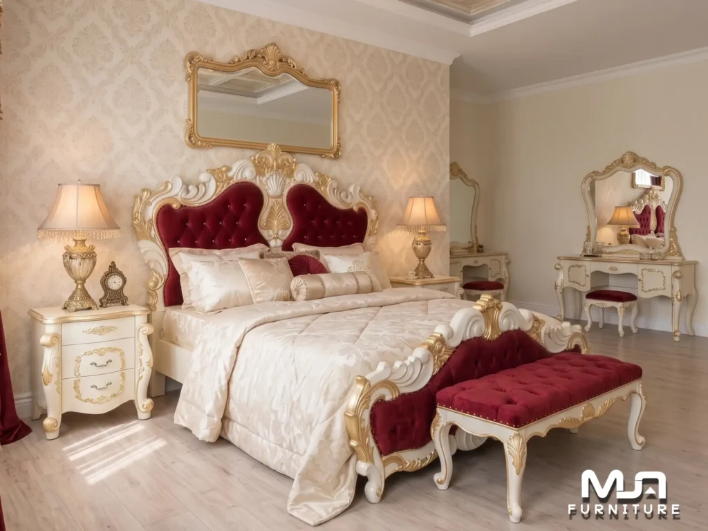 New Desain Kamar Tidur Mewah King Bedroom Set Mebel Jepara Asli