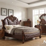 Tempat Tidur Jati Klasik Set Kamar Mewah