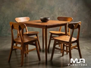 Meja Makan 4 Kursi Cafe Murah Jepara